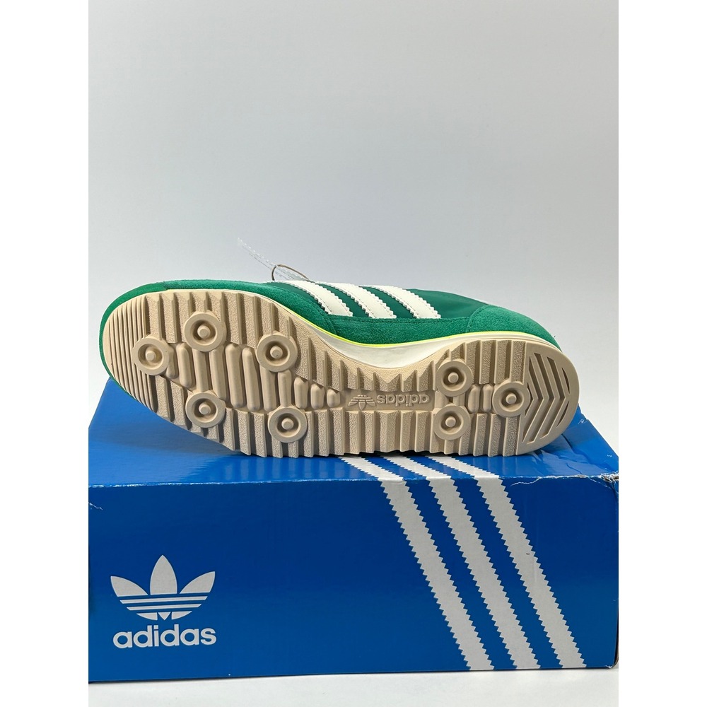 Adidas SL 72 OG W Women Size 7 Green Ivory JQ7397 Retro Suede Nylon New With Box - Picture 6 of 8